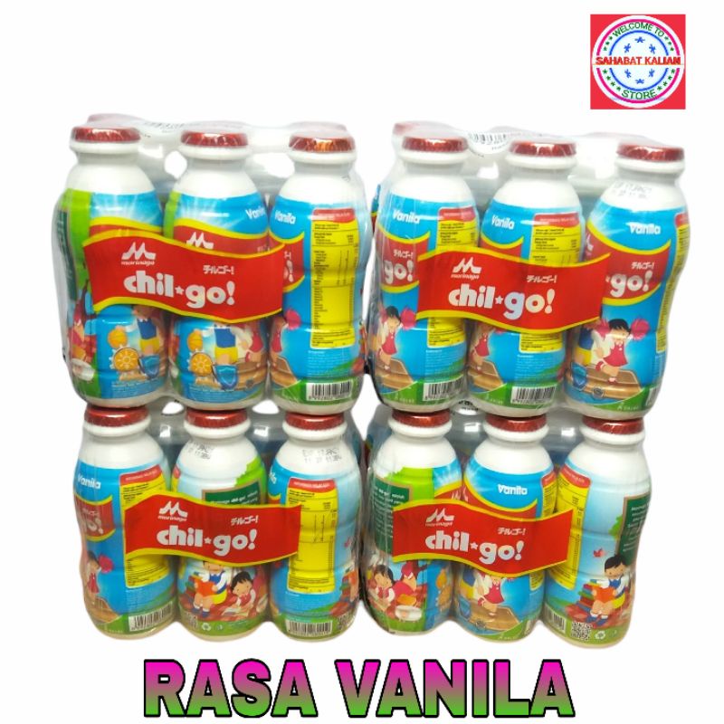 CHIL GO VANILLA 130ML 1 KARTON ISI 36 PCS