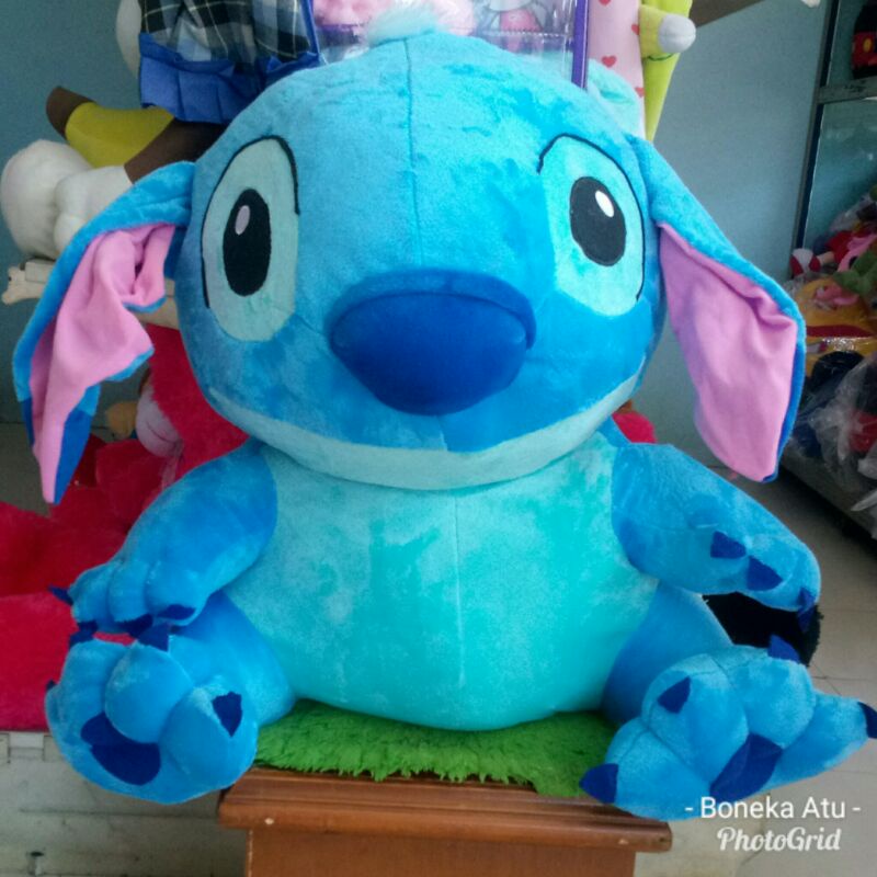 Boneka Stitch Giant SNI yelvo duduk boneka stitch super jumbo boneka stitch jumbo boneka stitch besa