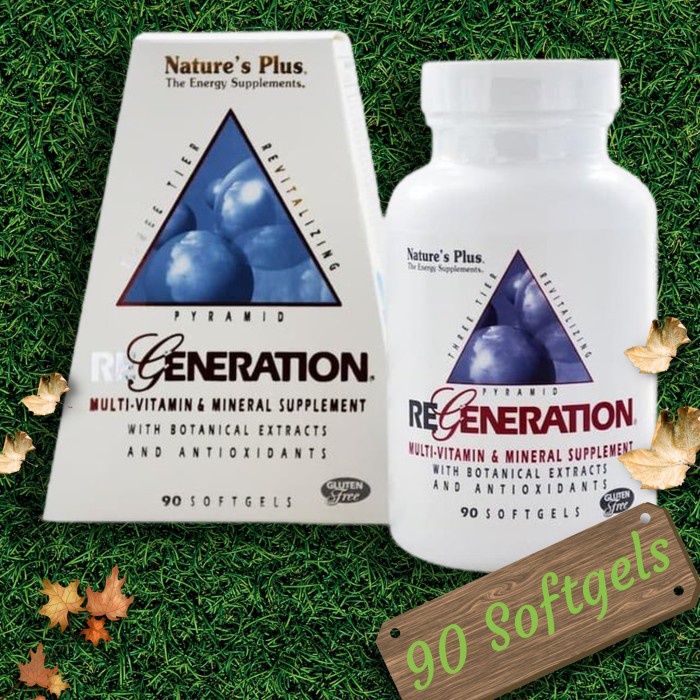 {cantikstore} Natures Plus Regeneration 90 Sofgels Multivitamin  Diskon