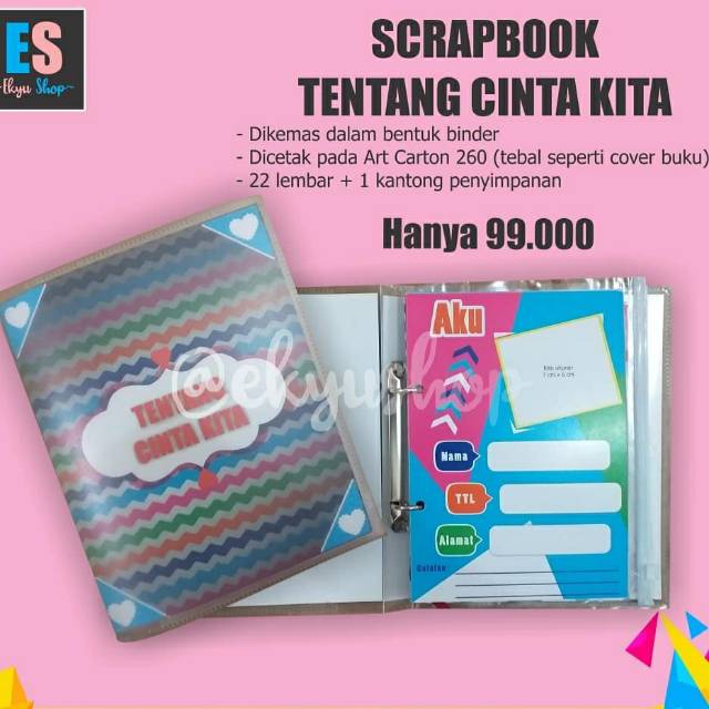 SCRAPBOOK CINTA