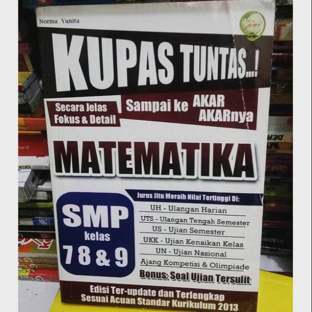 Kupas Tuntas Matematika Smp Shopee Indonesia