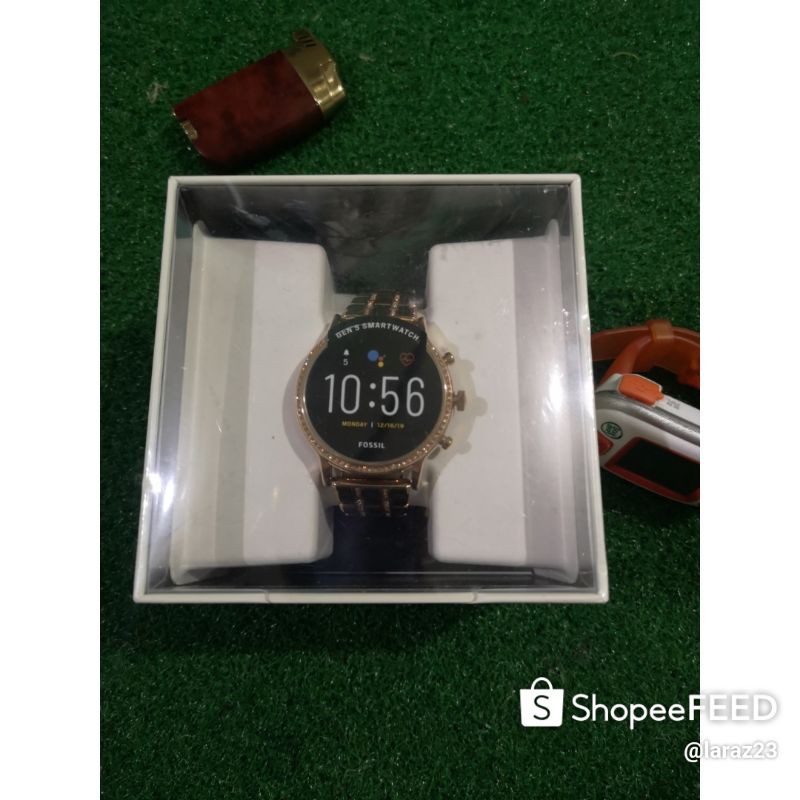 Jam tangan wanita smartwatch fossil gen 5 rosegold