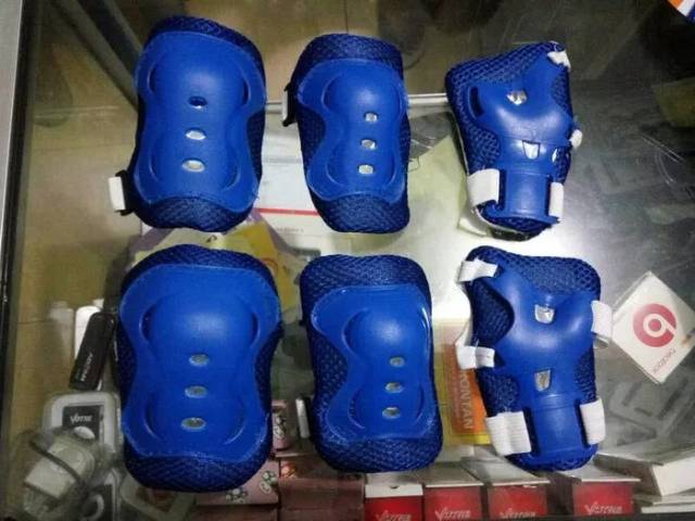 Decker Set untuk anak &amp; balita - pelindung lutut &amp; siku knee protector pad - kneepad Dekker - Deker