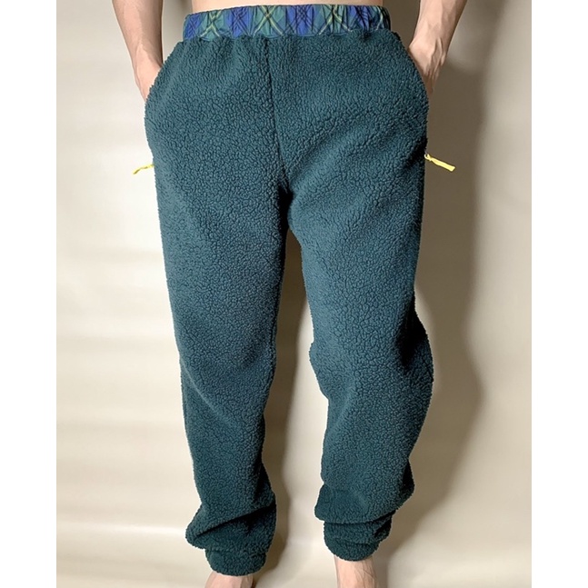 UNIQLO Wool Pants Celana Panjang Jogger Bulu Pocket Zipper Color Original