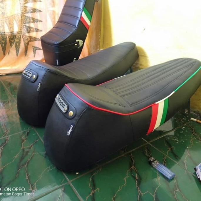 Jok Motor Vespa Super Px Exclusive Ps Sprint Model Caferacer Sport