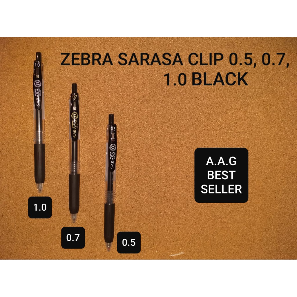 

ZEBRA SARASA CLIP BLACK