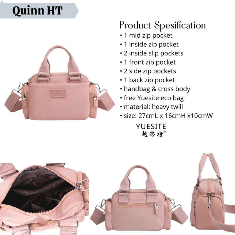 Handbags wanita tas selempang medium yuesite quinn HT original cyutebags