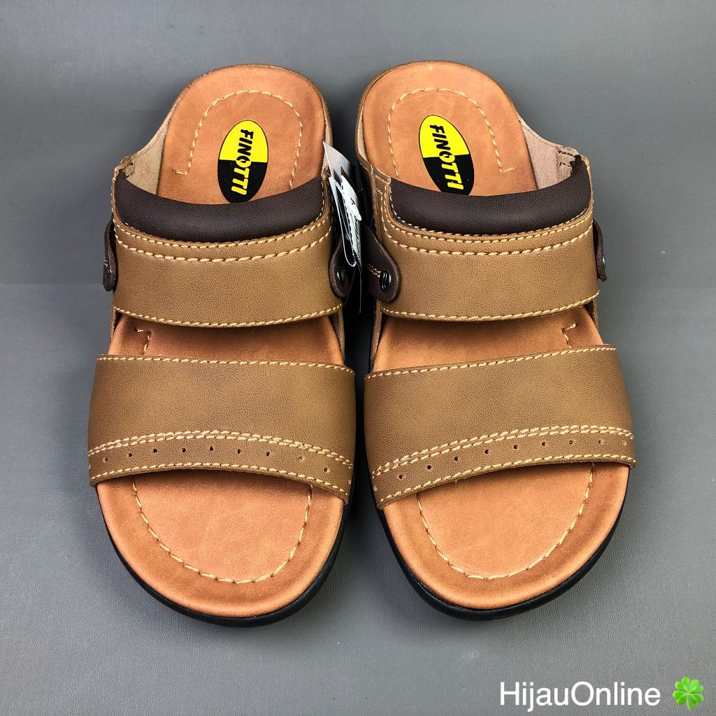 FINOTTI - BPZ 06 10 - Sandal Slop Sopan Kasual Tali 2 Laki-laki Pria-7