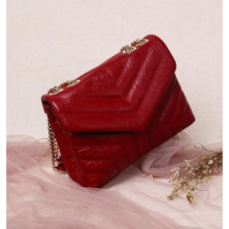 mooij leela croco ruby