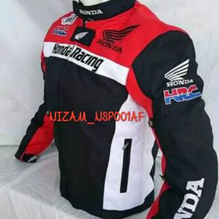 Jaket Pria  Honda  Racing HRC Jaket Motor  Touring Protektor 