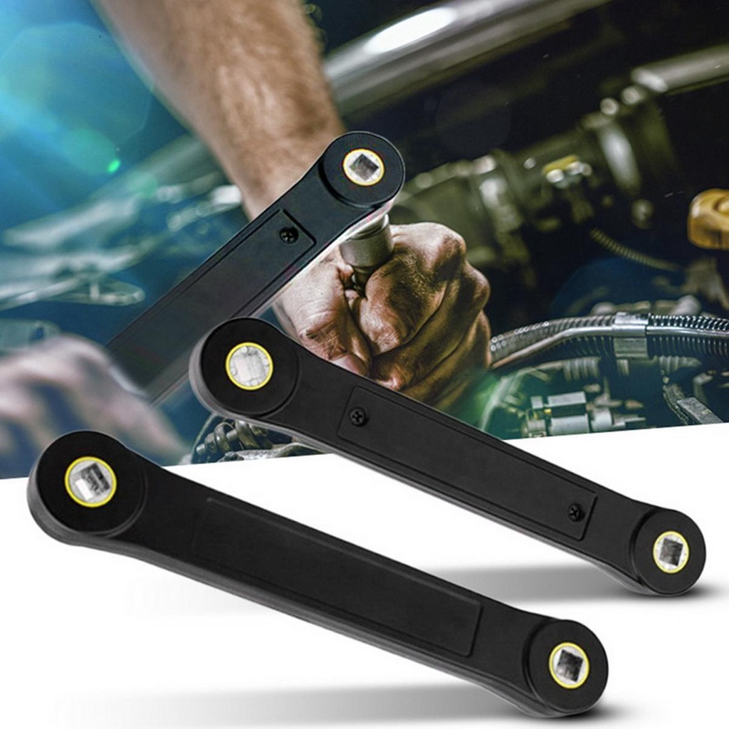 Quinton Extension Wrench Suku Cadang Pengganti Otomatis Kendaraan 3per8 &quot;Universal Adjustable Otomotif Socket Ratchet