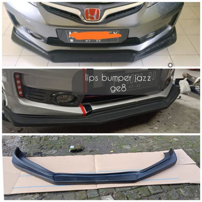 lips bumper JAZZ GE8 type RS dan type S