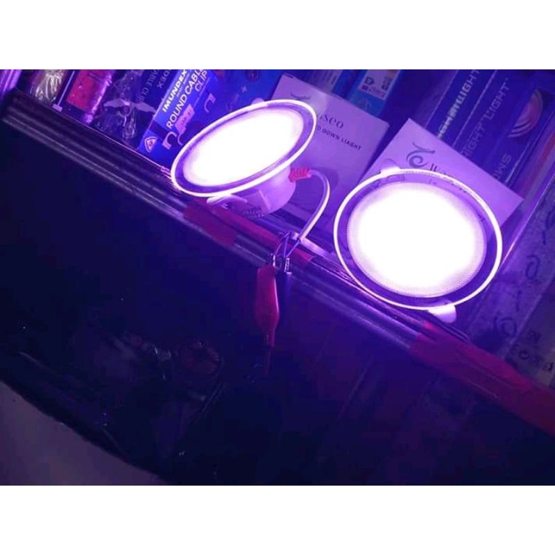 LAMPU DOWNLIGHT LED 3 WARNA 6WATT/ KUNING BIRU UNGU/ LAMPU PLAFON