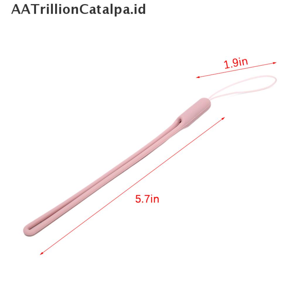 (AATrillionCatalpa) Tali Lanyard Bahan Silikon Lembut Untuk Gantungan Kunci / Handphone DIY