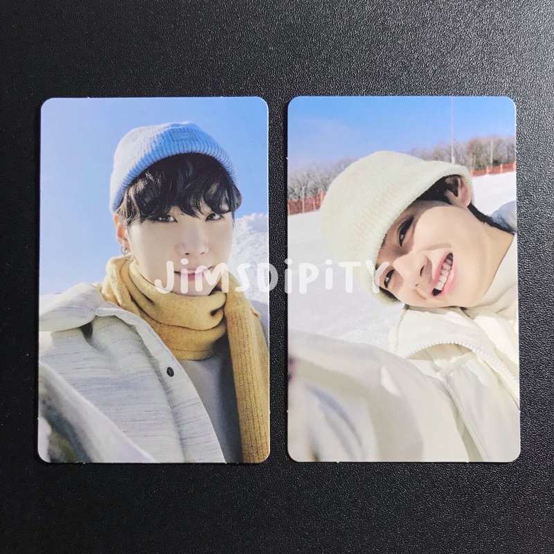 photocard yoongi taehyung dvd winter package 2021 pc suga v winpack bts