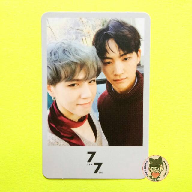GOT7 - 7 FOR 7 PRESENT EDITION ALBUM (Yugyeom-JB unit pc)