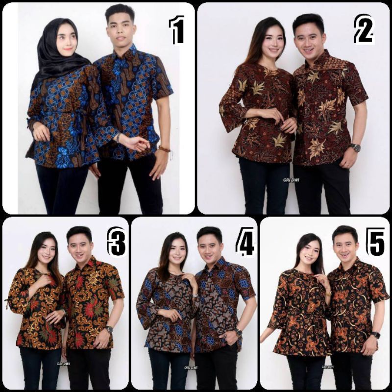 Keluarga Batik Couple Sarimbit Seragaman