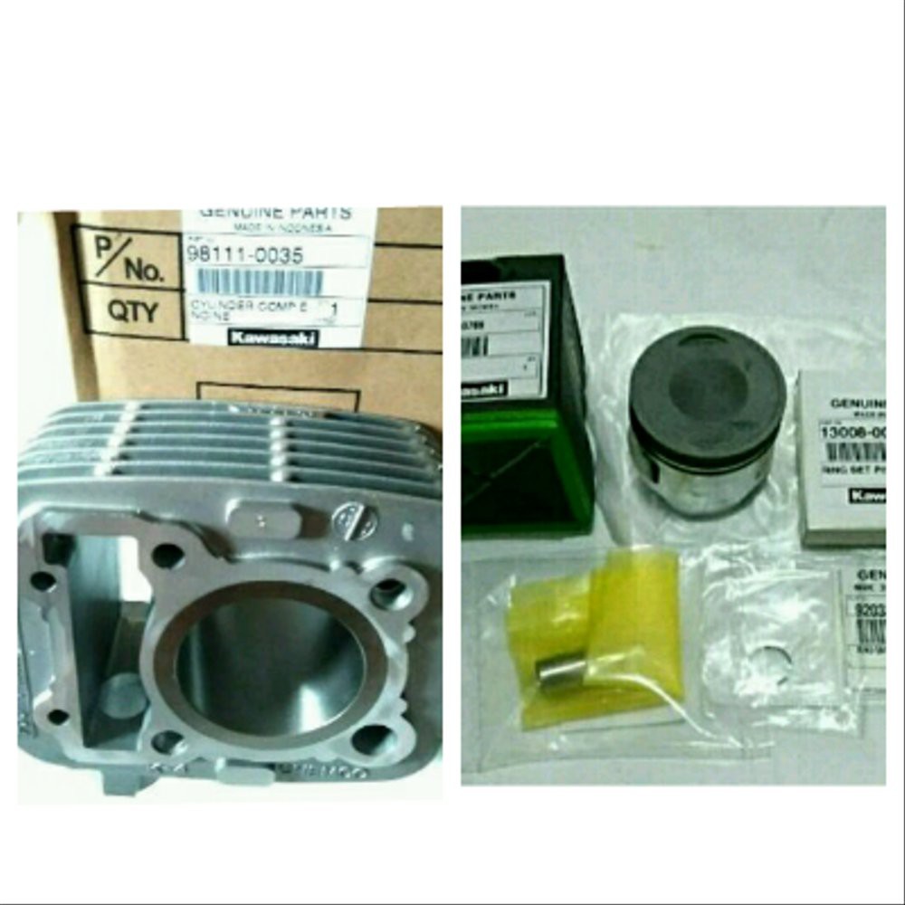 blok seher plus piston kit klx 150 original