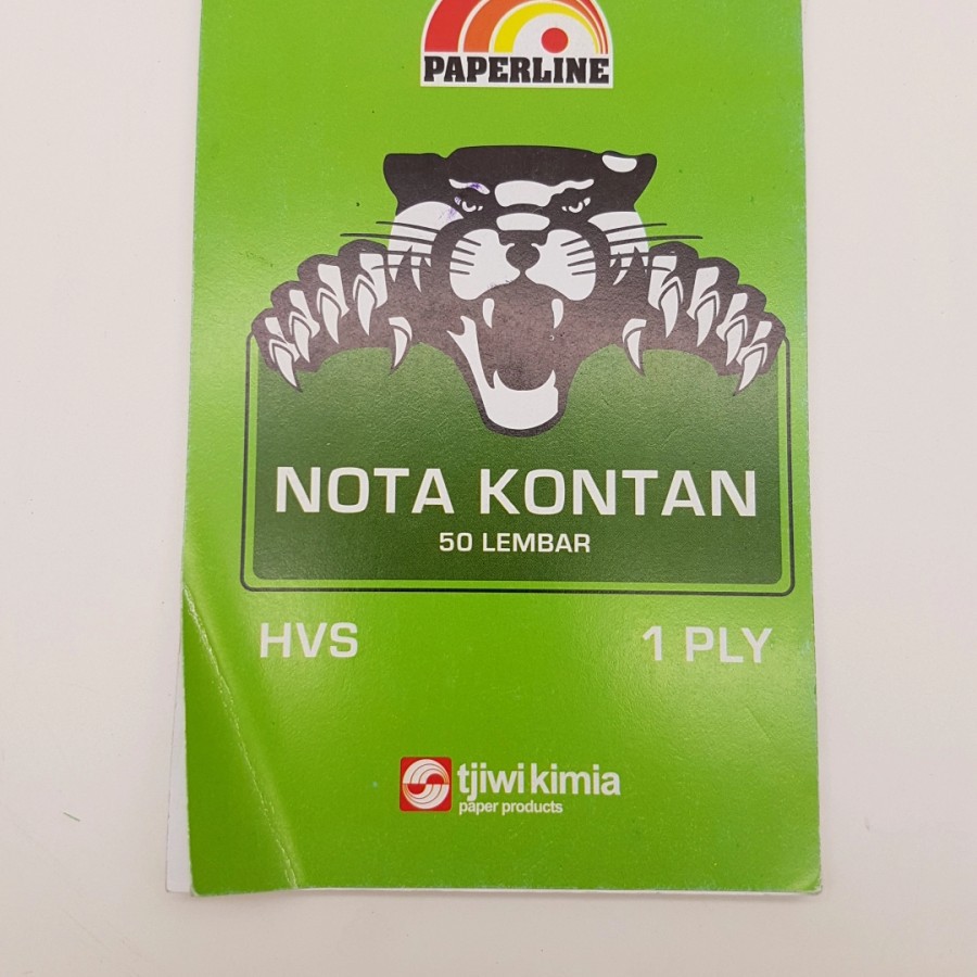 

Nota Kontan 1 PLY Paperline 50 Lembar Nota Kecil