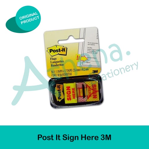 

Post It Sign Here 3M 680-9