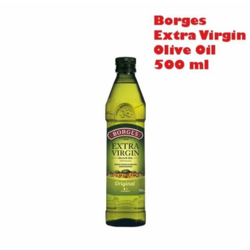 

May 2026 Borges borjes extra virgin olive oil 500 ml evoo minyak zaitun