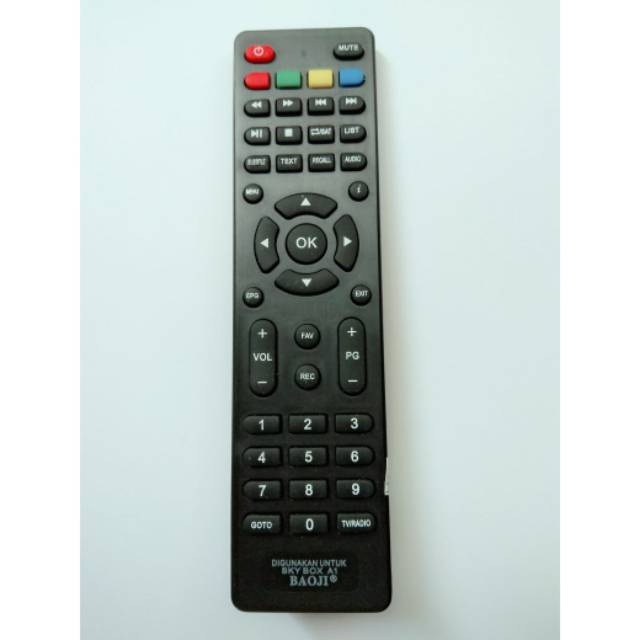 REMOT / REMOTE RECEIVER PARABOLA SKYBOX A1 SKY BOX A1 SKYBOX-A1 NEW / PLUS