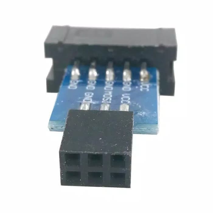 Modul AVRISP / USBASP STK500 MKII 10pin to 6pin iscp adapter