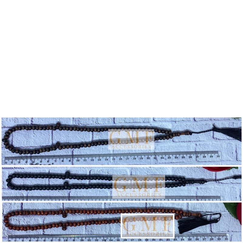 Tasbih Kayu 33 Butir 99 Butir Souvenir Oleh-Oleh Haji Umroh