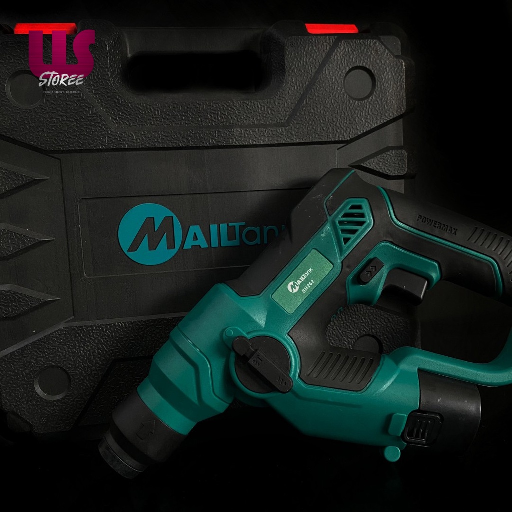 Mesin Bobok Beton Baterai 12 Volt Mailtank SH-262 Bor Bobok Tembok Beton Cordless Hammer Drill