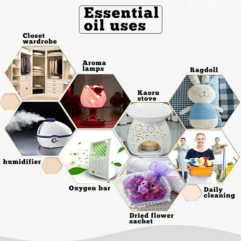 Essential Oil Aromatherapy Diffuser Pengharum Ruangan Fragrance Oil Pewangi