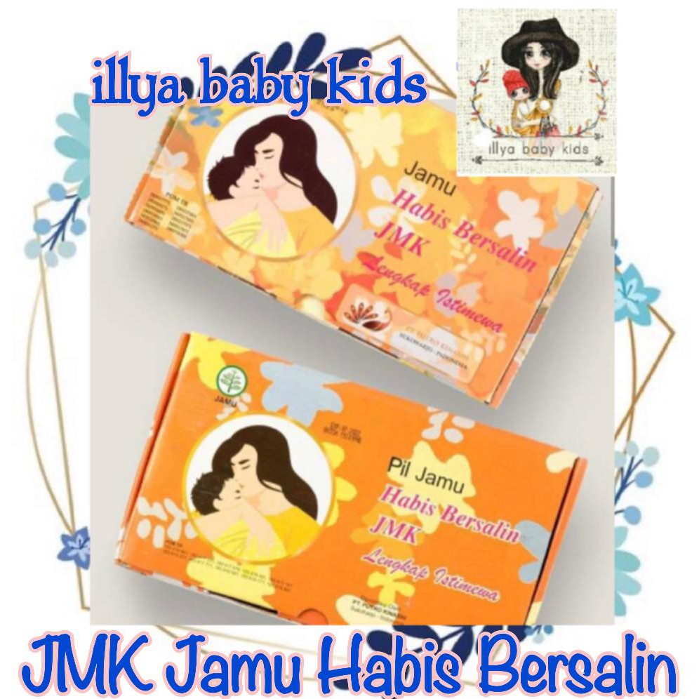 JMK PIL / JAMU HABIS BERSALIN 20/ 40 Hari LENGKAP ISTIMEWA ASLI Warisan Nyonya Meneer + Minyak Telon