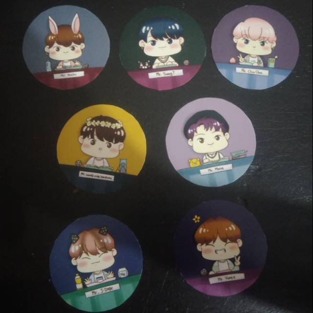 [WTS] BTS OFFICIAL FANART STICKER