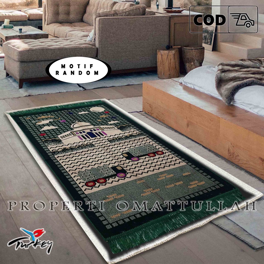 SAJADAH ANAK MOTIF / SAJADAH ANAK / SAJADAH 55x110cm / PERLENGKAPAN SHALAT