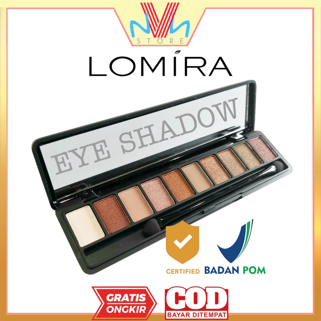 LOMIRA EYESHADOW - EYESHADOW LOMIRA - EYE SHADOW MURAH