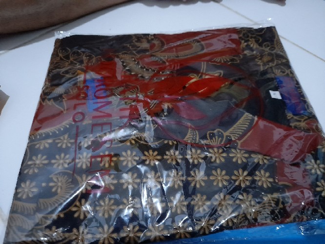 Kemeja Batik Pria Lengan Panjang Ao2 Katun Halus Sragenan