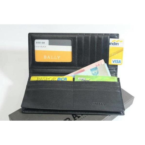 Dompet Kulit Panjang Pria Wanita Super Premium Import Bally