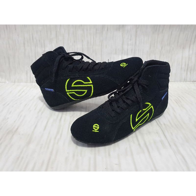 SEPATU DRAG SPARCO GRADE ORI. BOOTS RACING RALLY F1 KAWAHARA MIMAKI RACE TOURING ROADRACE CORNERING