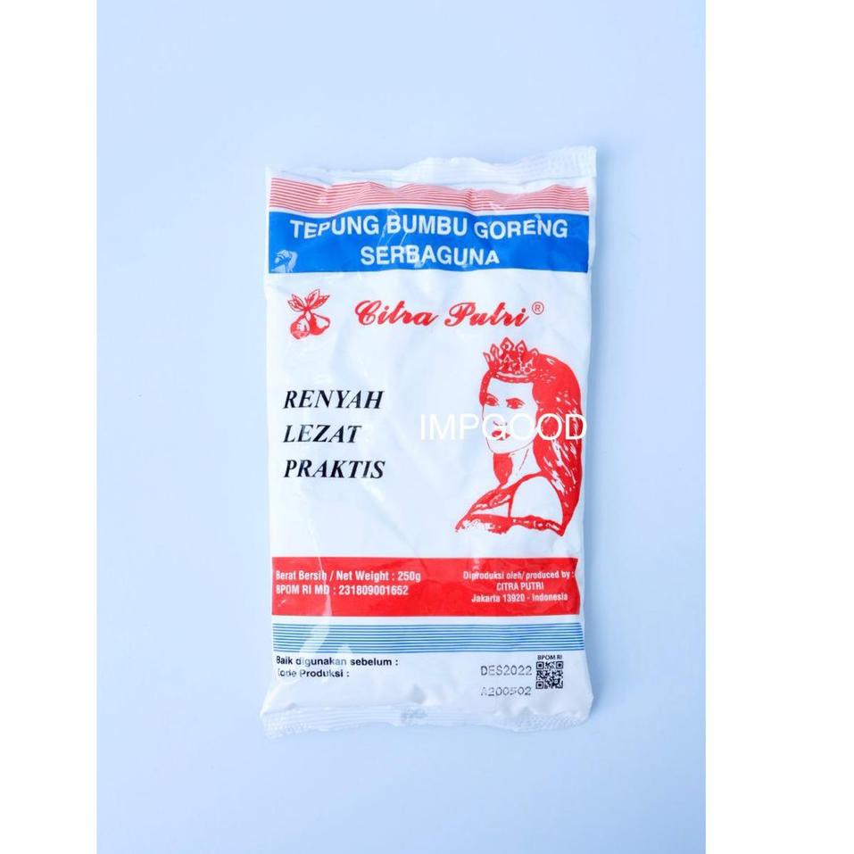 

6.6 TEPUNG PUTRI / TEPUNG CITRA PUTRI / TEPUNG PUTRI SERBAGUNA 250GRAM