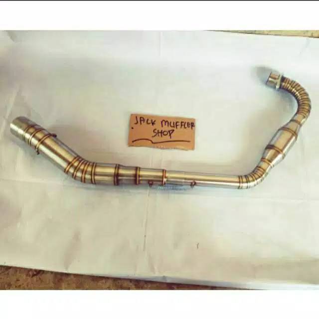 Pipa/leher knalpot boom untuk vixion.cb MP satria fu