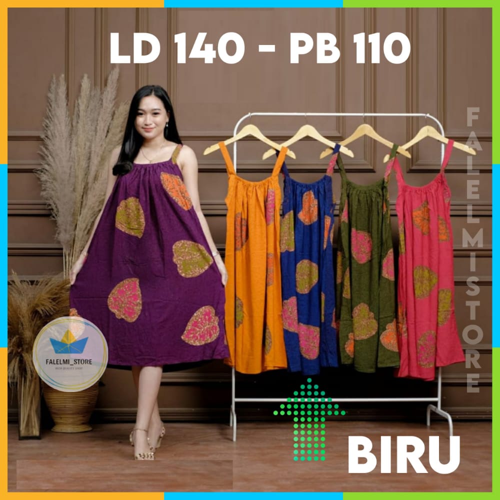 Sleepwear Sexy Jumbo Ld 130 Baju Tidur Sexy Wanita Jumbo Daster Sexy Wanita Yukensi Tali Satu Jumbo Daster Seksi Tanpa Lengan Kimono Tidur Piyama Pakaian Daster Tidur Wanita Sexy Jumbo Daster Tali Pundak Tanktop Singlet Wanita Jumbo Gaun Tidur Sexy-Colet Biru