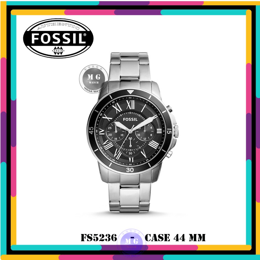 Jam Tangan Pria Fossil Original FS5236 Grant Sport Chronograph MURAH