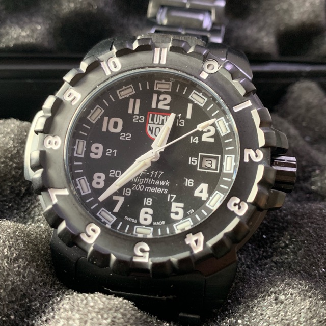 腕時計(アナログ)ルミノックス(LUMINOX) F-117 ナイトホーク 6400