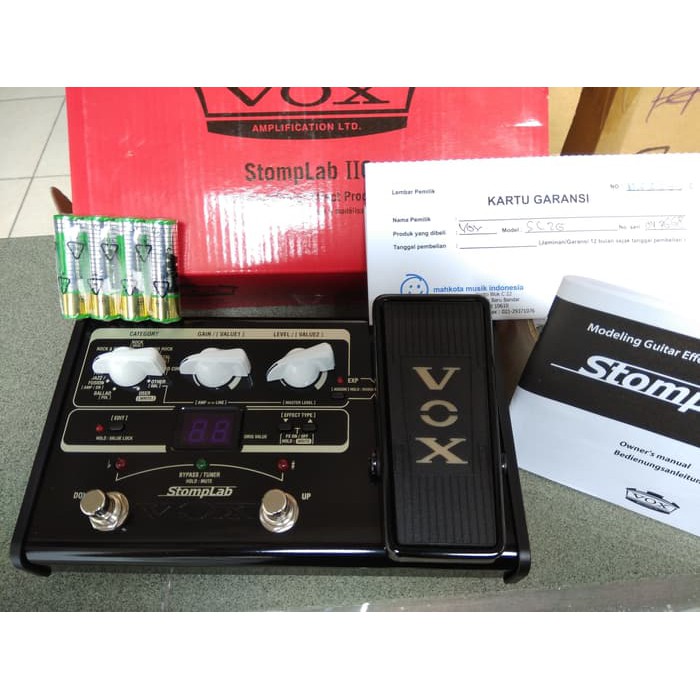 Vox StompLab IIG - Modelling Guitar Effects Processor