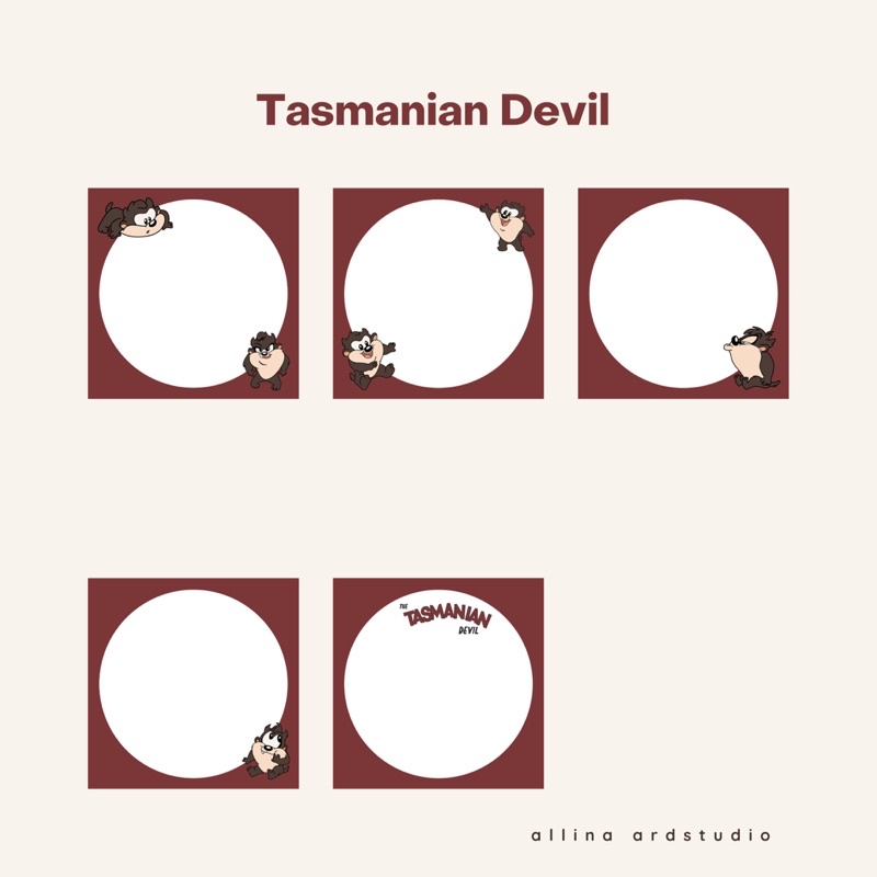 

Memopad TASMANIAN DEVIL