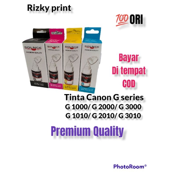 Tinta Printer Canon SOLNCE G series G 1000/ G 2000/ G 3000