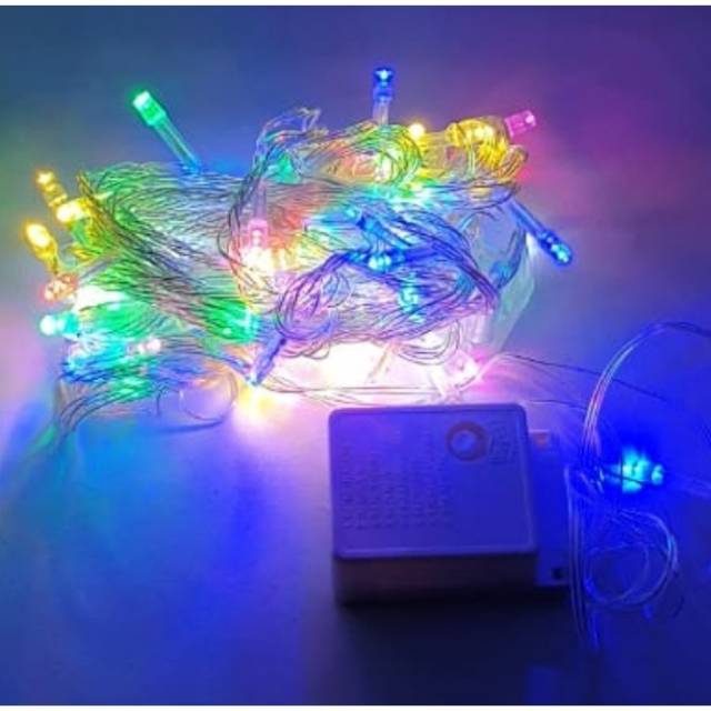 EMC EM100 Lampu Hias Tumblr 80 Led Full 8,5 Meter Full RGB 6 Warna + Kontra