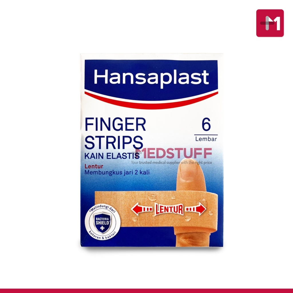 Hansaplast Plester Luka Jari Finger Strip isi 6s