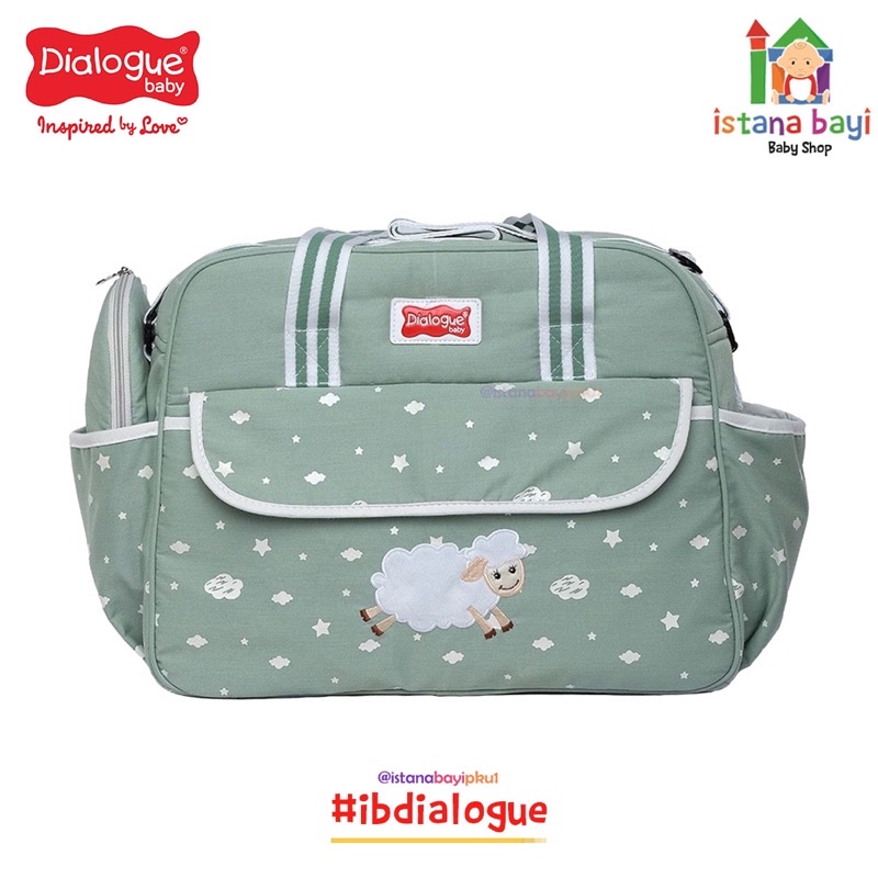 Dialogue Baby Tas Besar + TBS Baby Sheep Series DGT7312 / Tas Perlengkapan Bayi