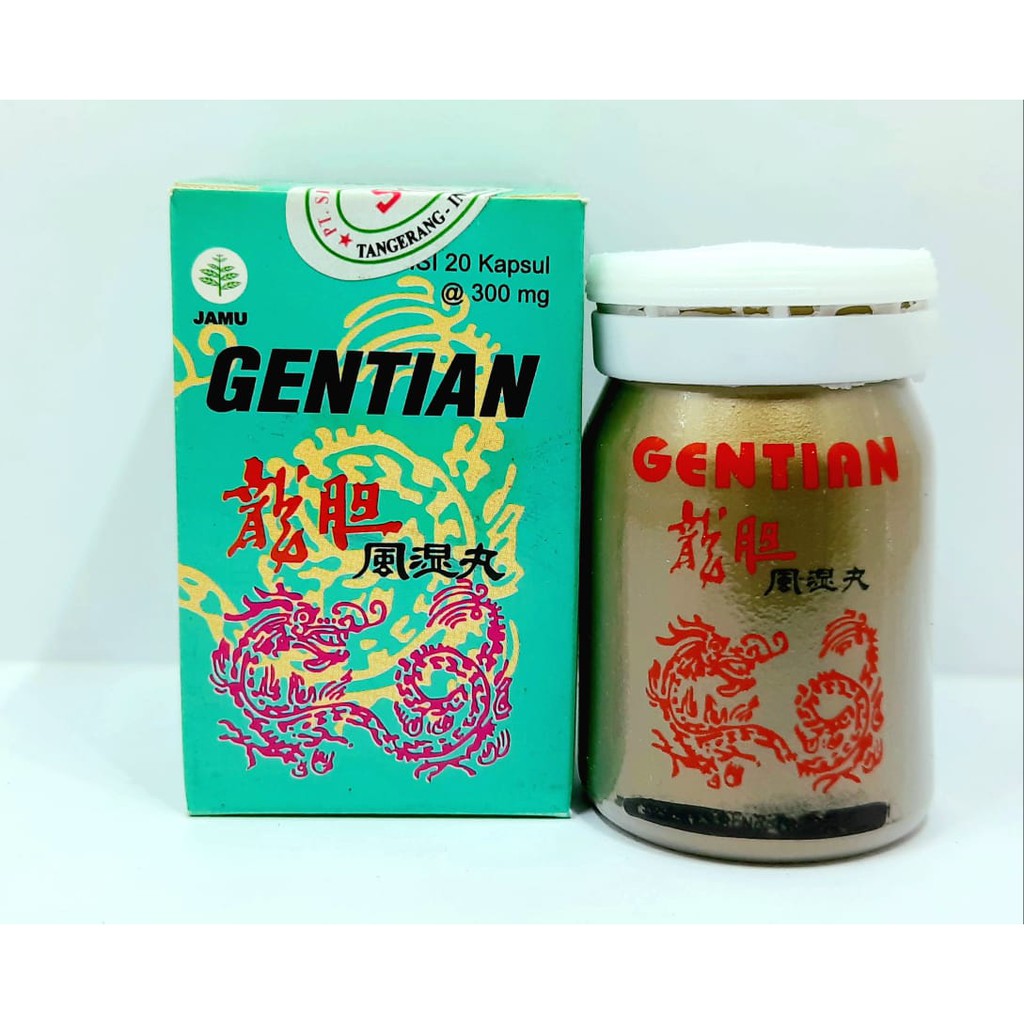 GENTIAN - obat rematik - sakit pinggang - sakit otot