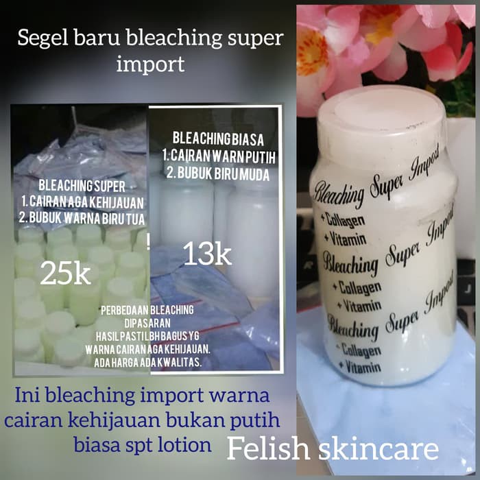 bleaching bleaching badan salon pemutih badan
